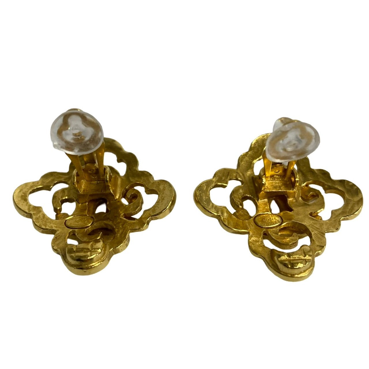 CHANEL Earring Gold Plated gold