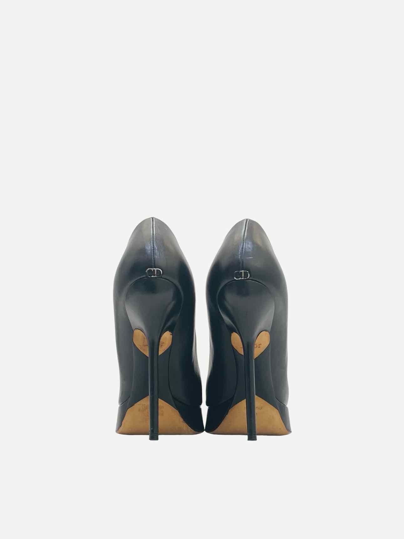 CHRISTIAN DIOR Black Size EU 37 Pumps
