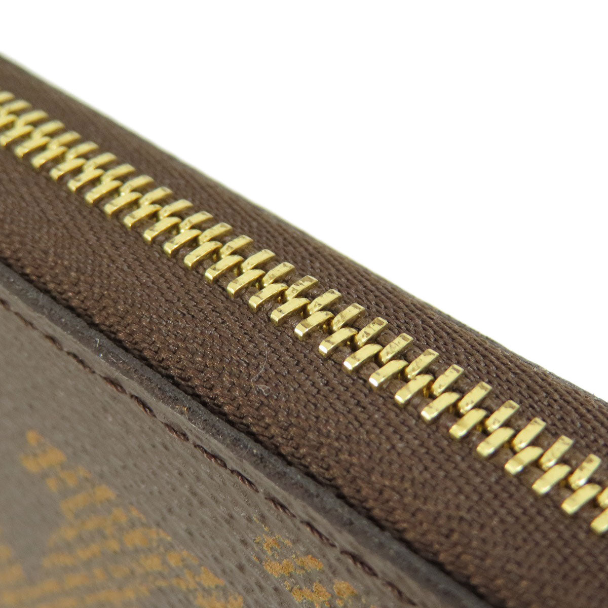 LOUIS VUITTON Coin case M69354 Giant monogram canvas Brown Zippy coin purse Women  d