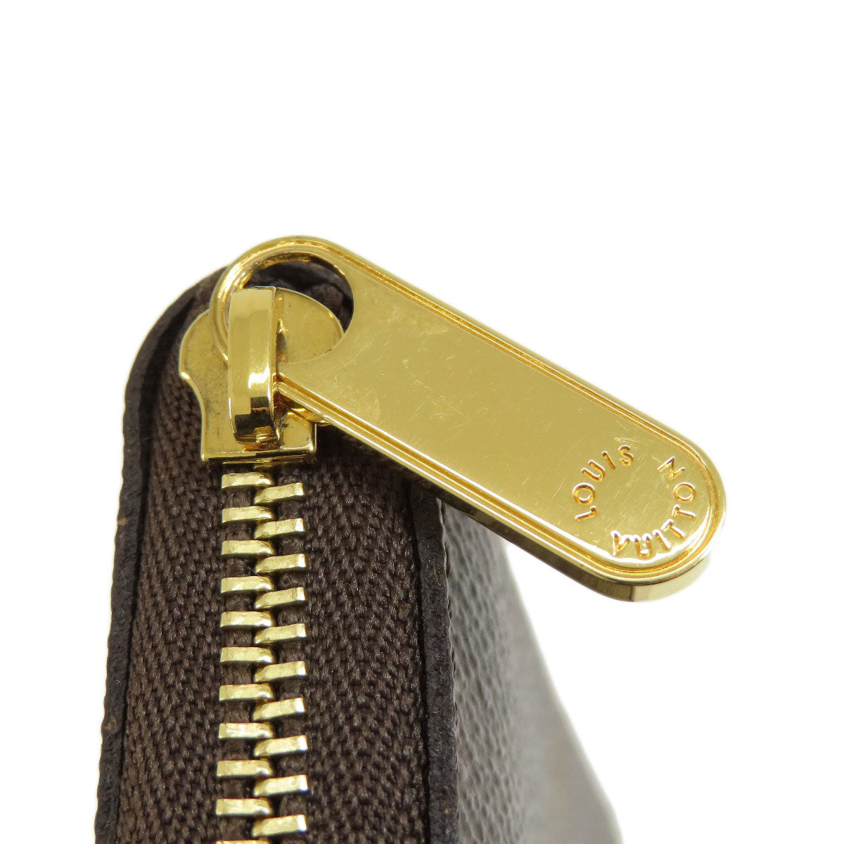 LOUIS VUITTON Coin case M69354 Giant monogram canvas Brown Zippy coin purse Women  d