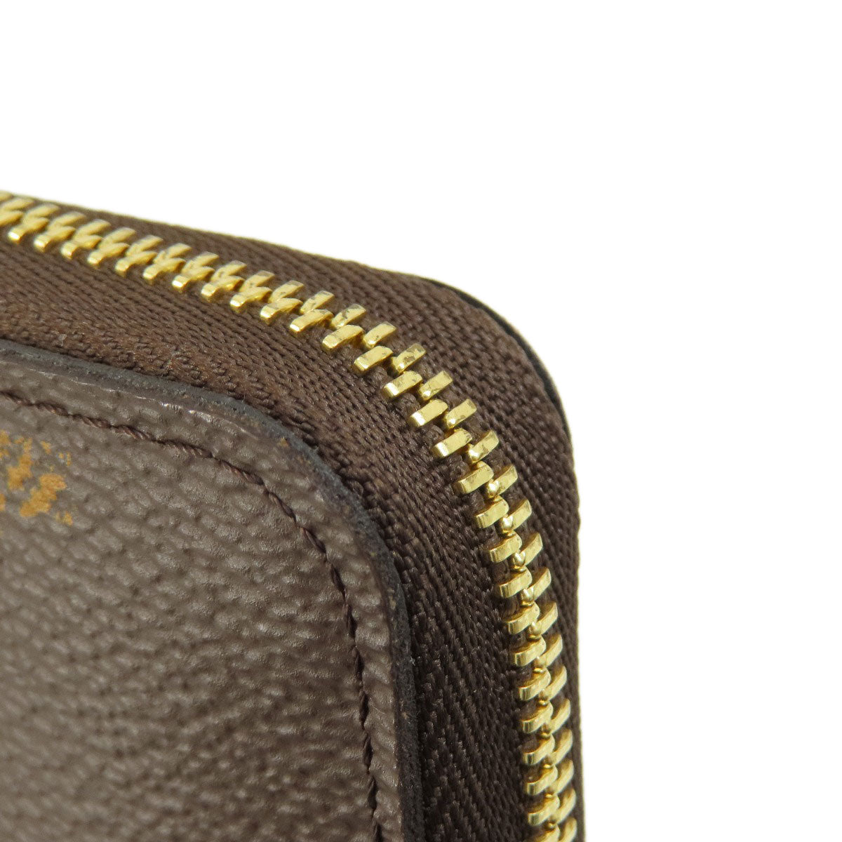 LOUIS VUITTON Coin case M69354 Giant monogram canvas Brown Zippy coin purse Women  d