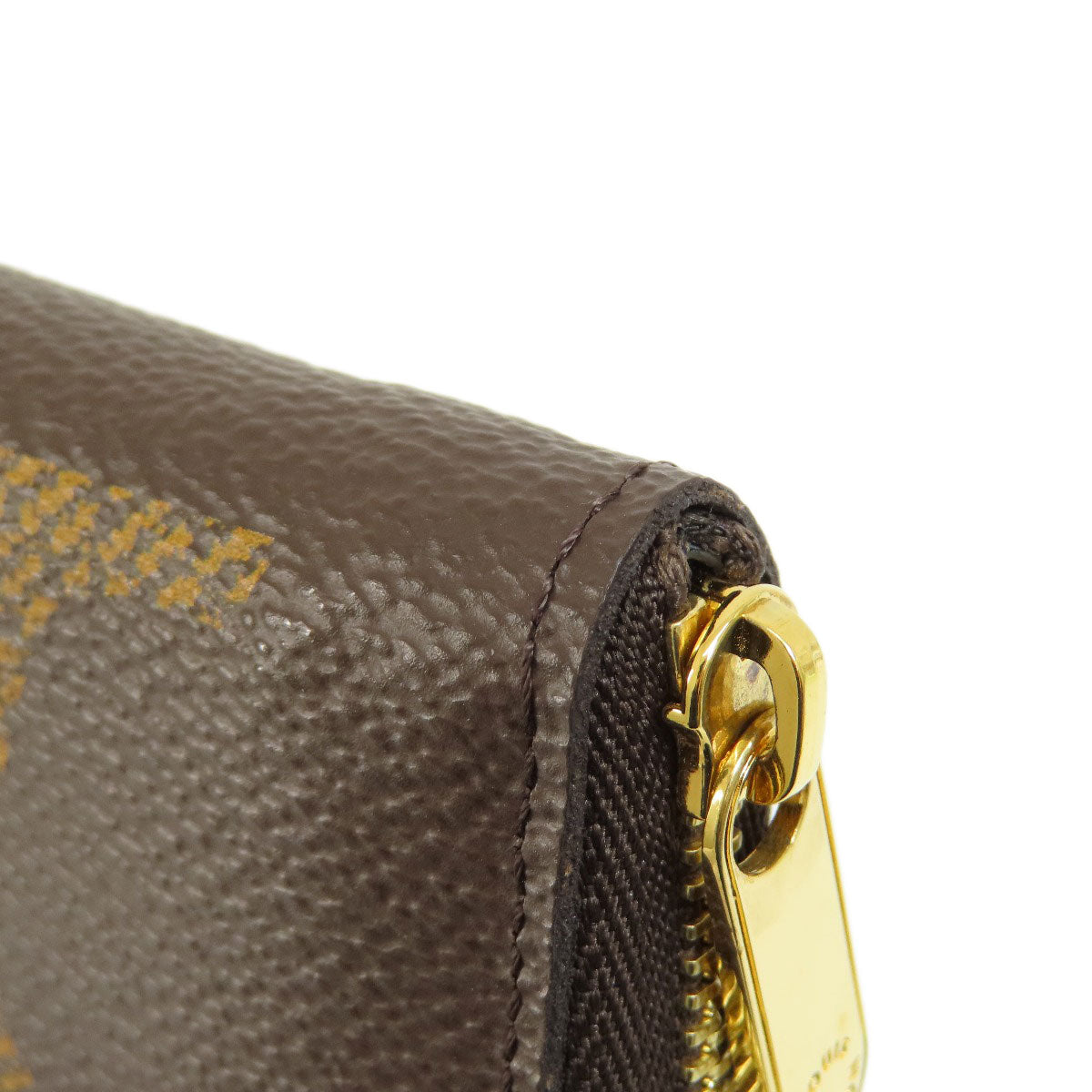 LOUIS VUITTON Coin case M69354 Giant monogram canvas Brown Zippy coin purse Women  d