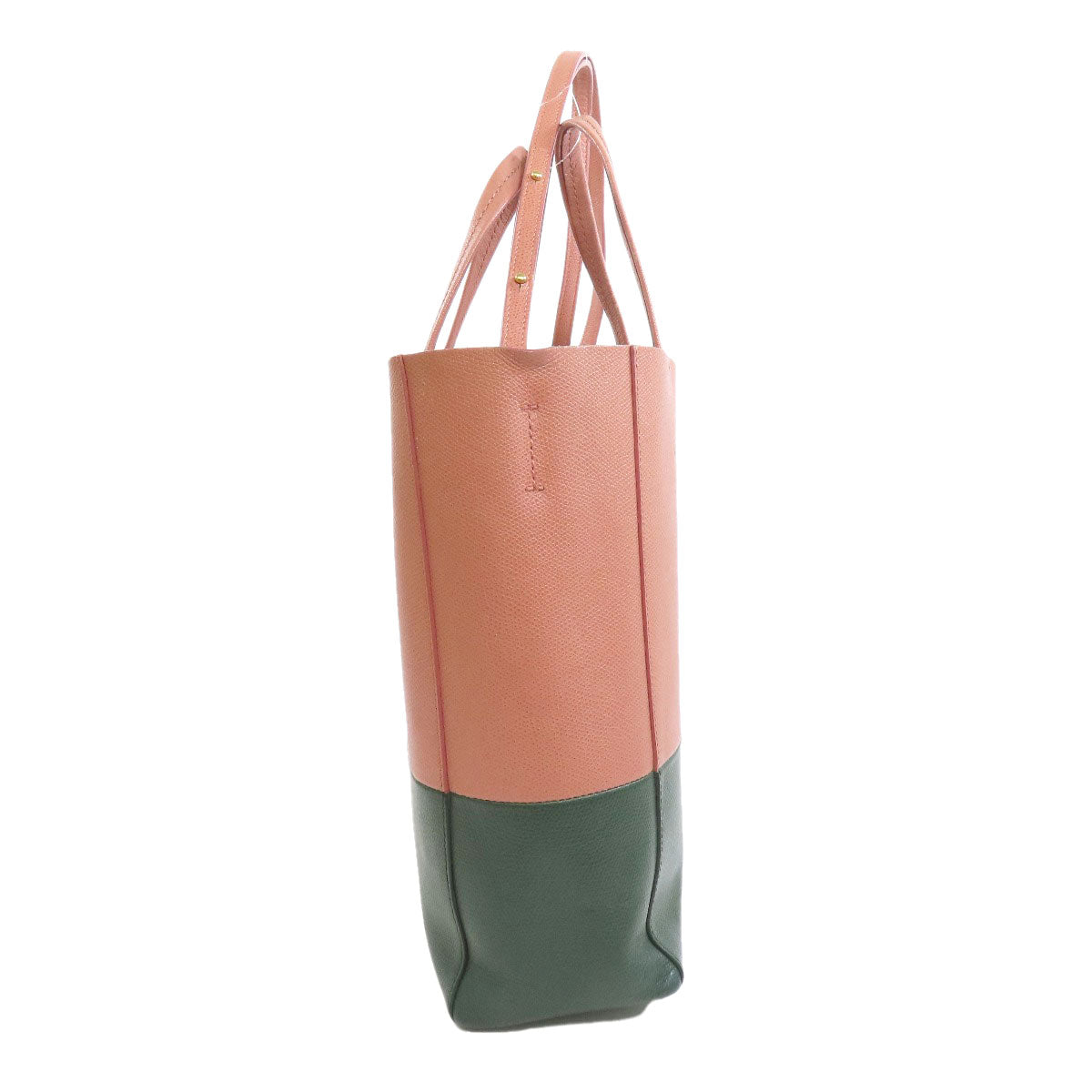CELINE Tote Bag leather pink Vertical Cabas 2WAY