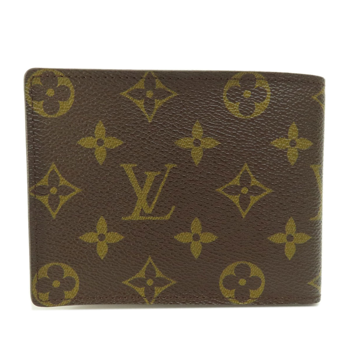 LOUIS VUITTON Bifold Wallet M60026 Monogram canvas Brown Portefeuille Florin Monogram Women  d