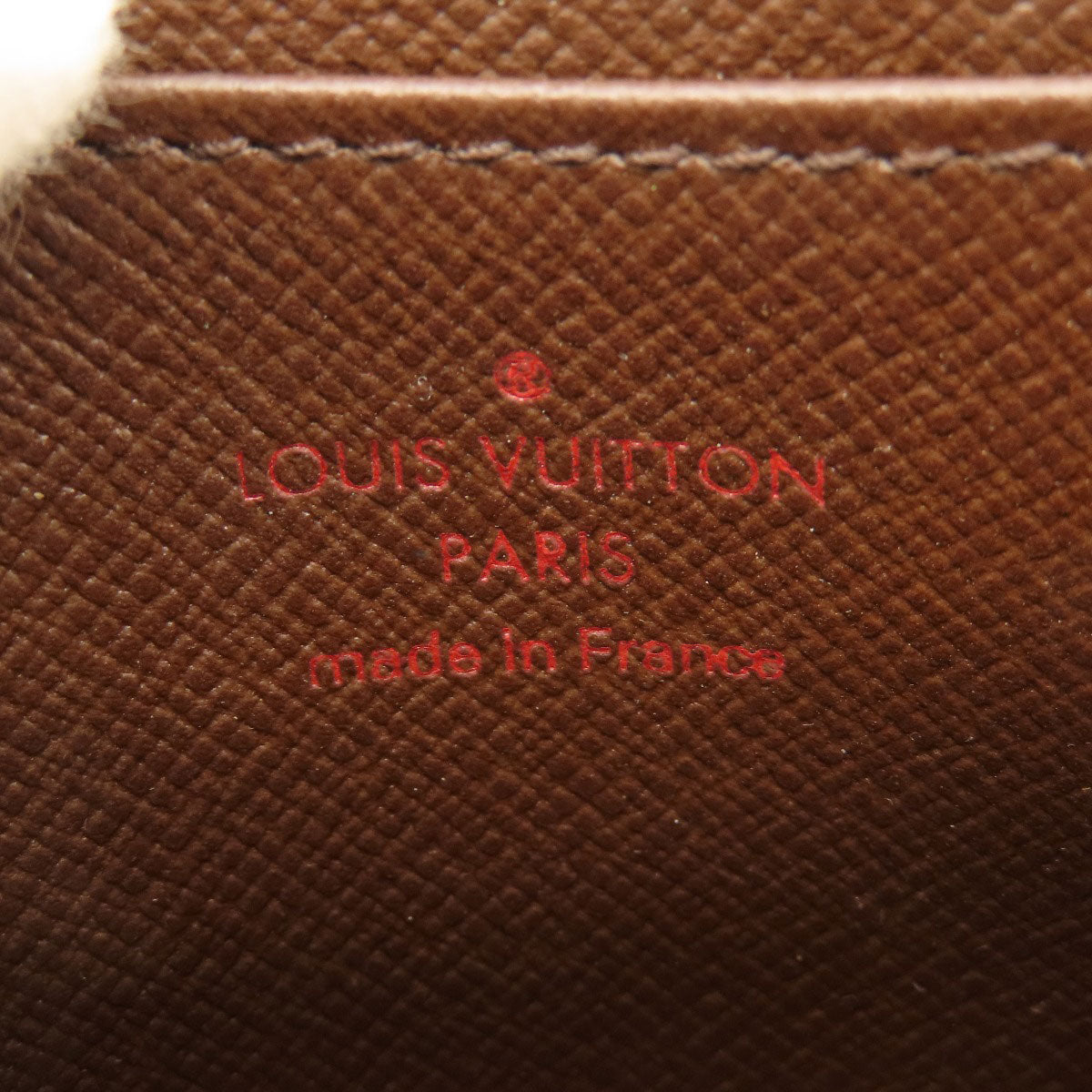 LOUIS VUITTON Coin case N63070 Damier canvas Brown Zippy Coin Purse Damier Ebene Women  d