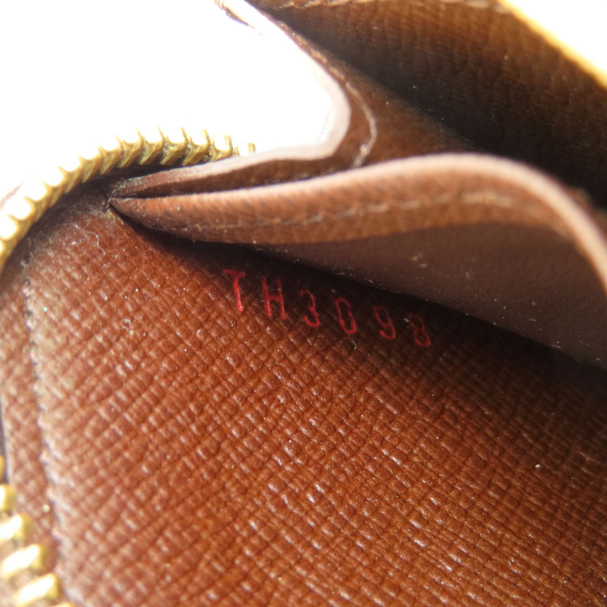 LOUIS VUITTON Coin case N63070 Damier canvas Brown Zippy Coin Purse Damier Ebene Women  d