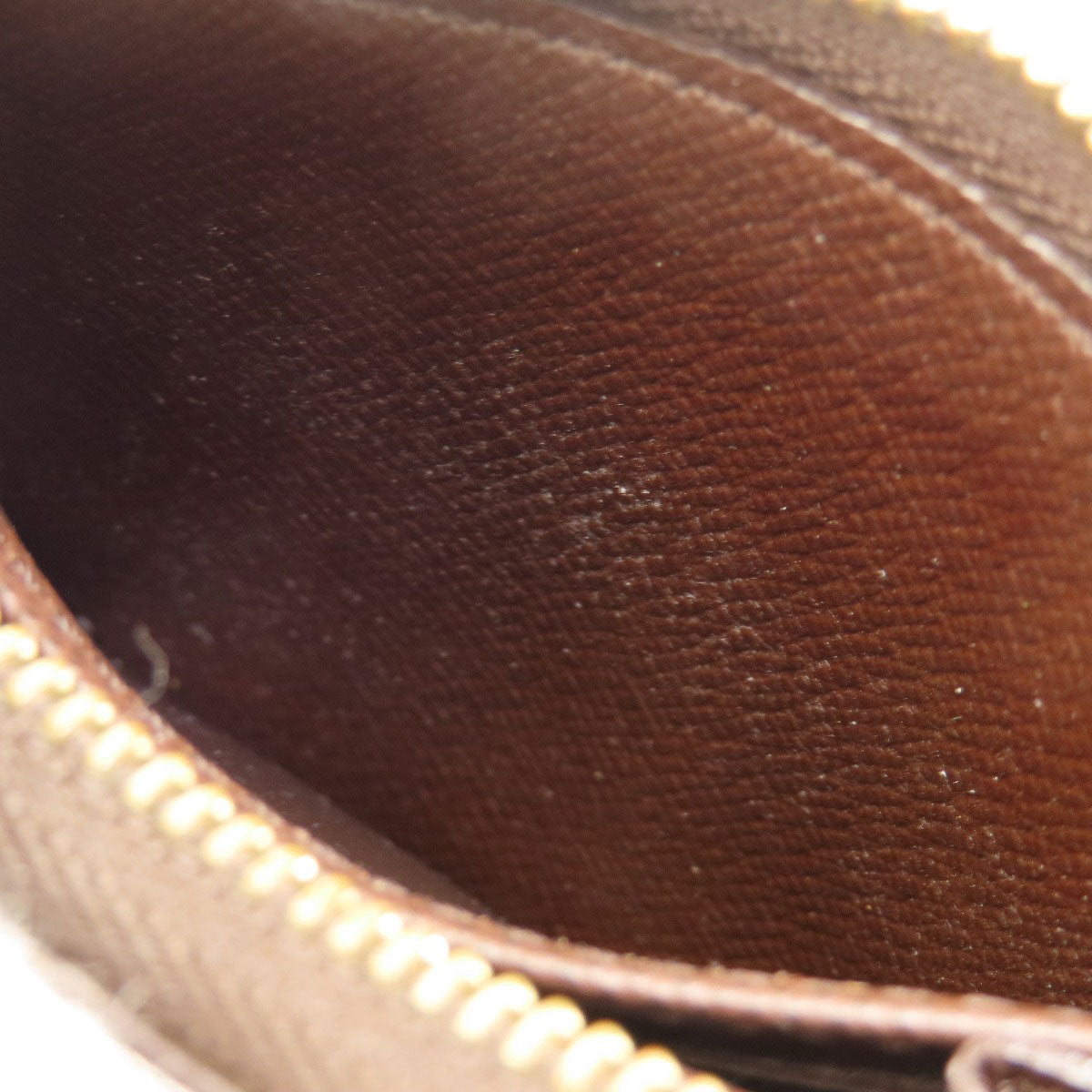 LOUIS VUITTON Coin case N63070 Damier canvas Brown Zippy Coin Purse Damier Ebene Women  d
