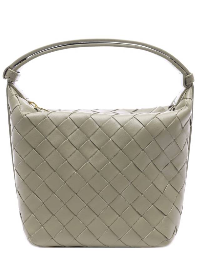 Luxury Bottega Veneta Candy Wallace Intrecciato Tote Bag Travertine