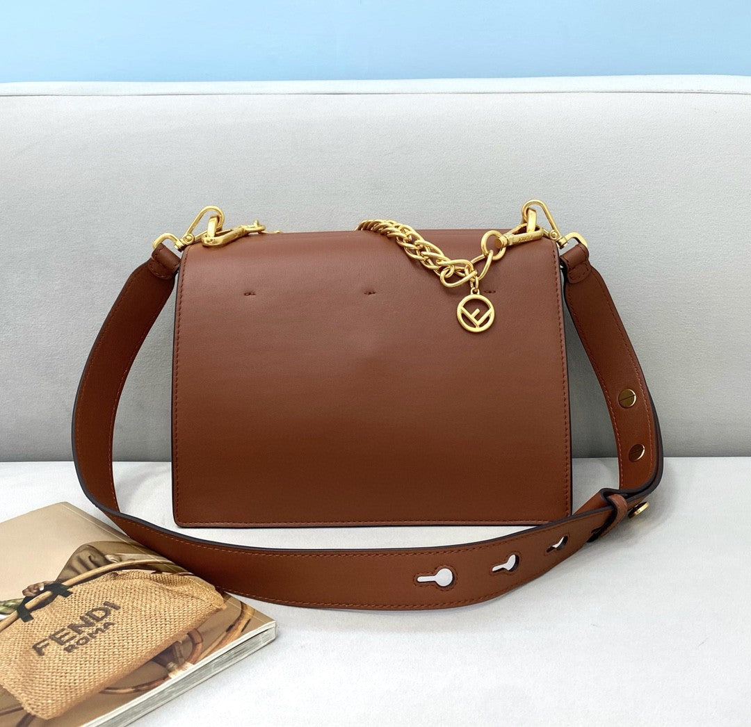 Top QualityTop Quality Kan U Small Brown Bag For Woman 25cm/9.5in