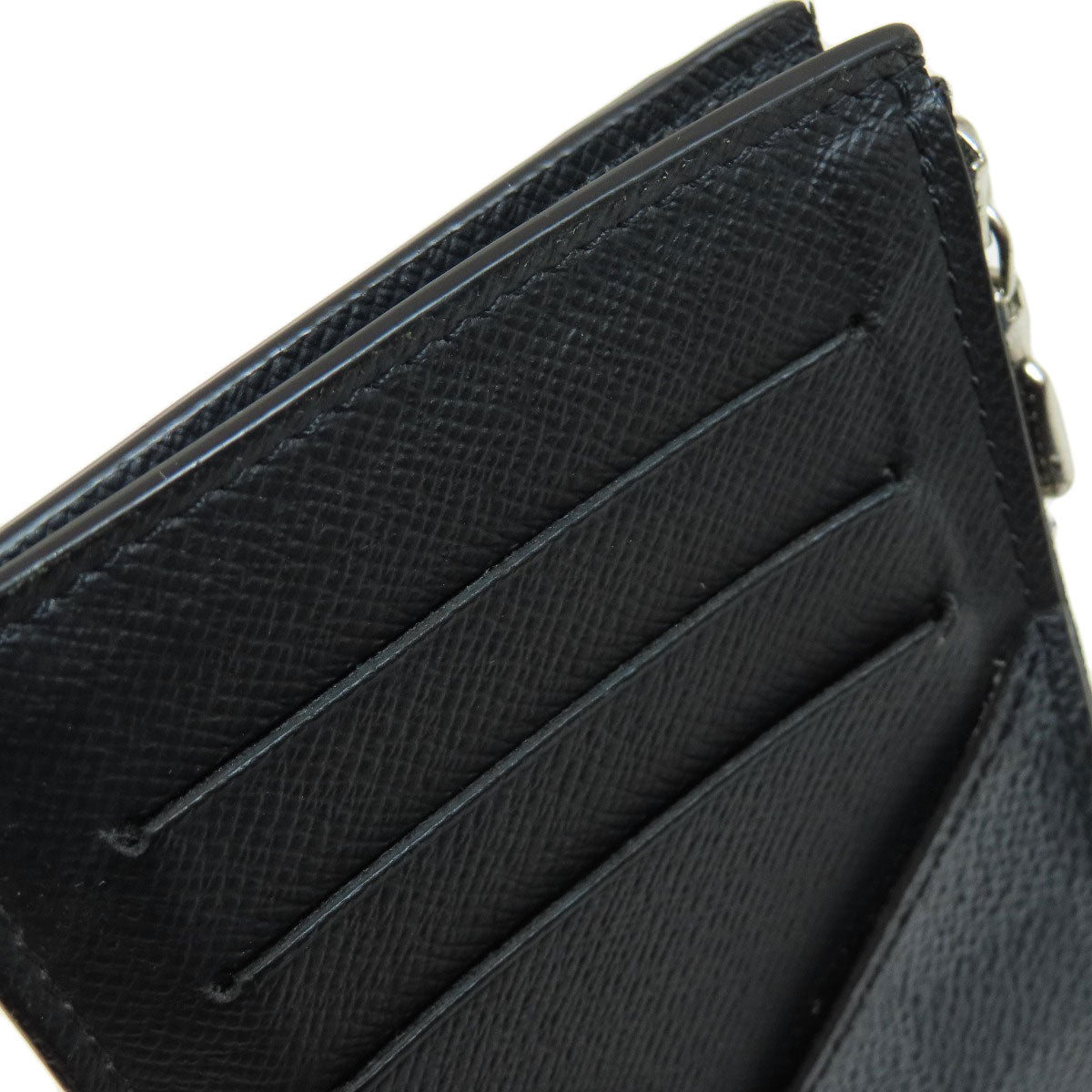 LOUIS VUITTON Coin case N64038 Damier canvas black Coin Card Holder Damier Graphite mens  d