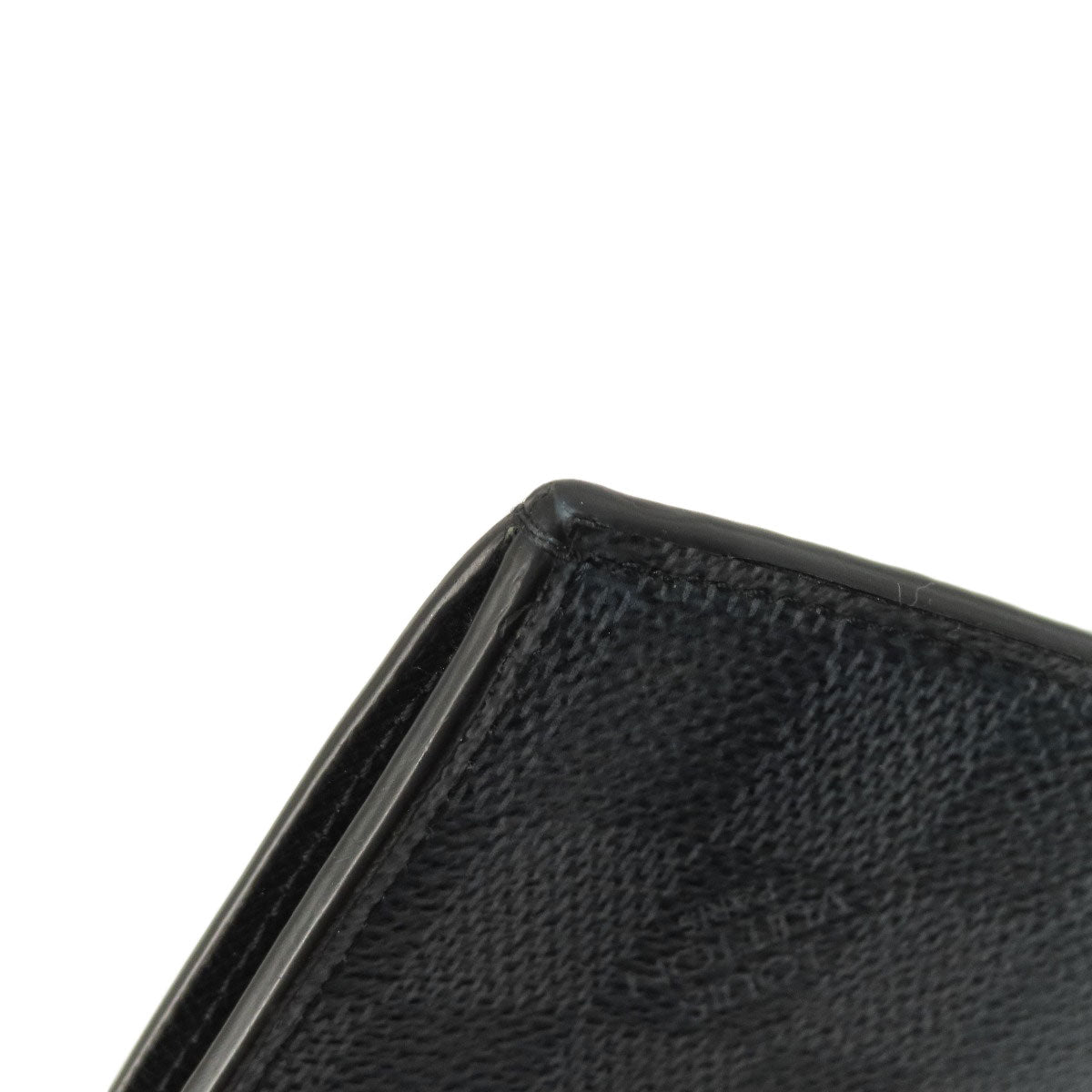 LOUIS VUITTON Coin case N64038 Damier canvas black Coin Card Holder Damier Graphite mens  d