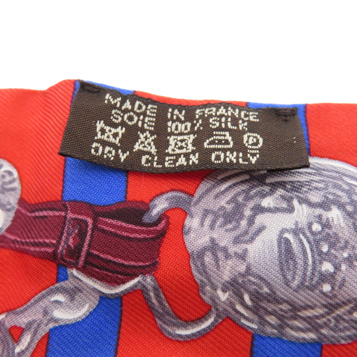 HERMES scarf silk Red Twilly Women  d