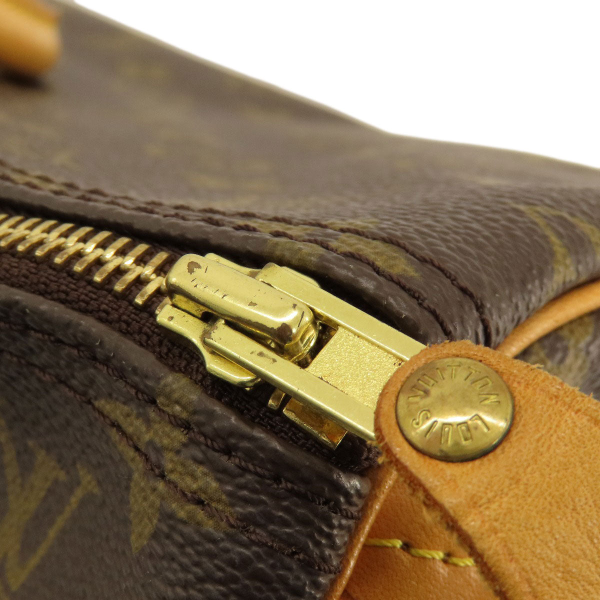 LOUIS VUITTON Boston Duffel bag M41522 Monogram canvas Brown Speedy 40 monogram Women  d
