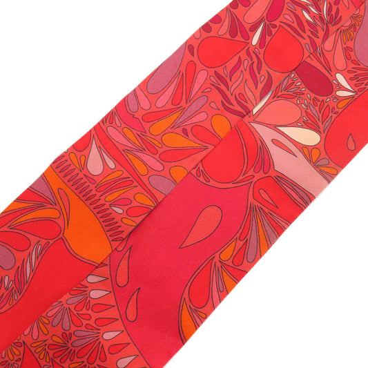 HERMES scarf silk Red Twilly Women  d