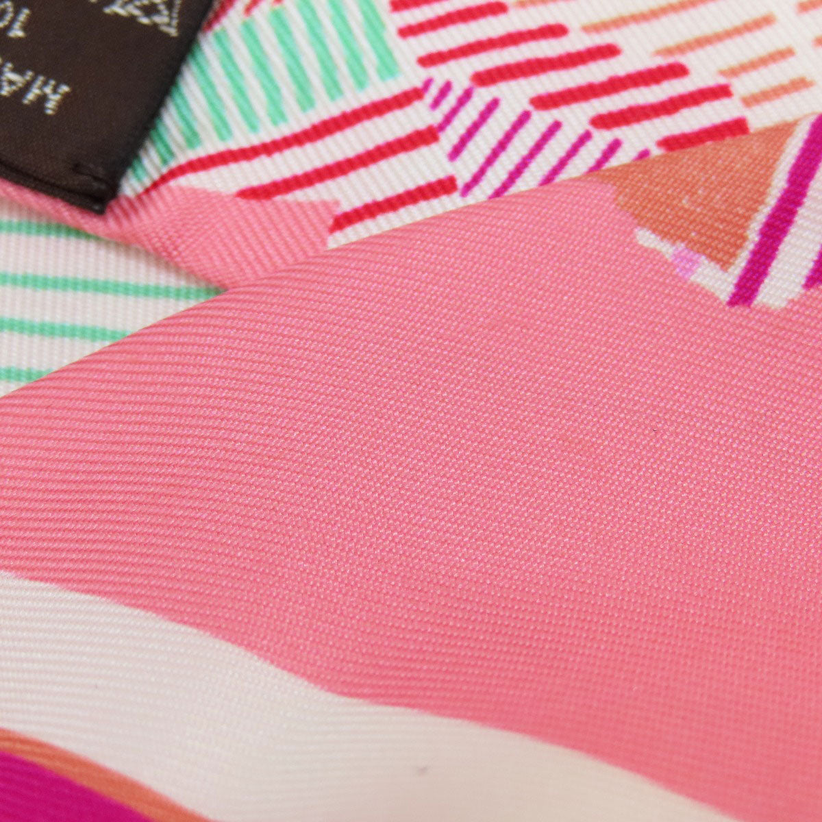 HERMES scarf silk pink Twilly Women  d
