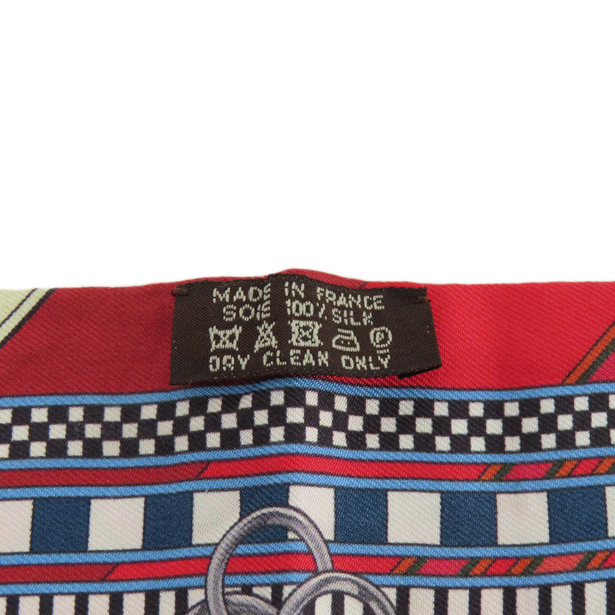 HERMES scarf silk Red Twilly Women  d