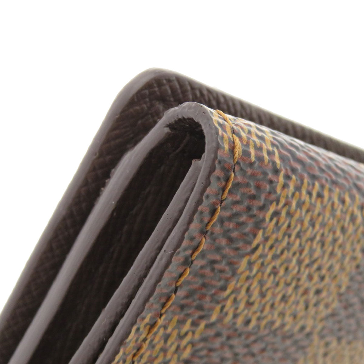 LOUIS VUITTON Coin case N62925 Damier canvas Brown Ludlow Damier Ebene Women  d