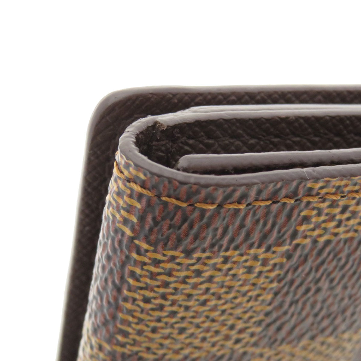 LOUIS VUITTON Coin case N62925 Damier canvas Brown Ludlow Damier Ebene Women  d