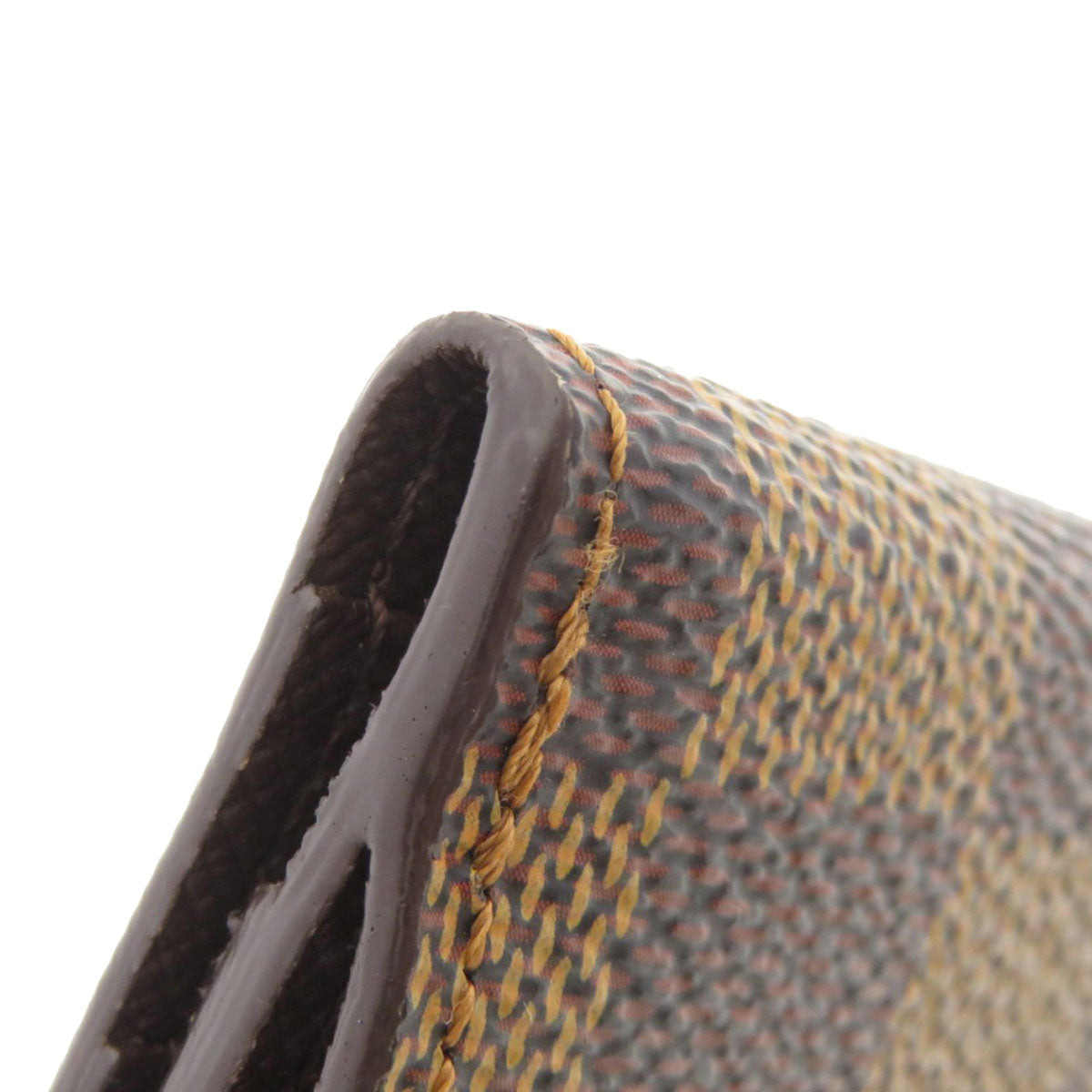 LOUIS VUITTON Coin case N62925 Damier canvas Brown Ludlow Damier Ebene Women  d
