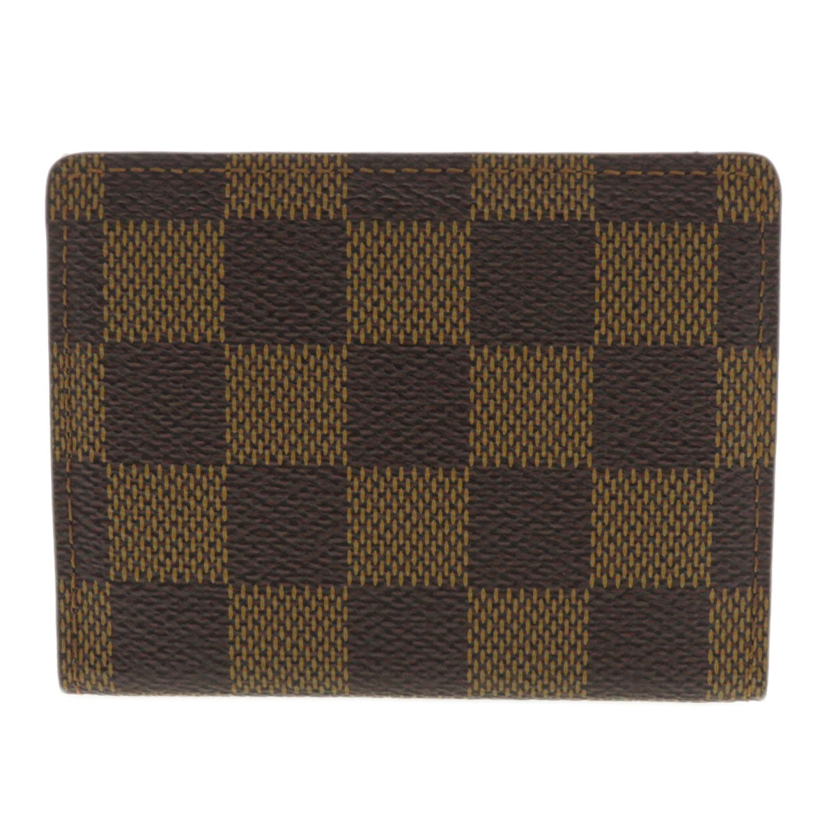 LOUIS VUITTON Coin case N62925 Damier canvas Brown Ludlow Damier Ebene Women  d