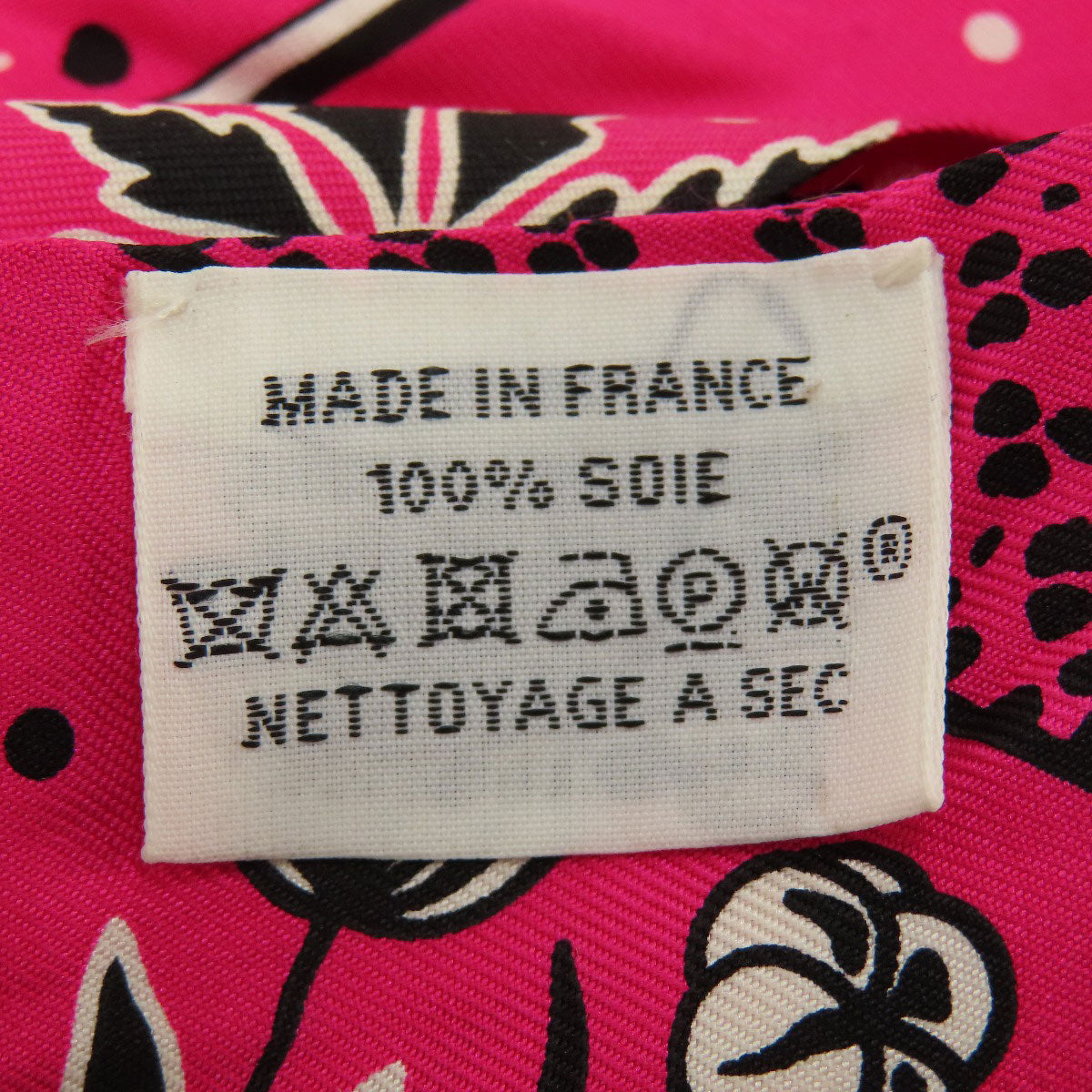 HERMES scarf silk pink Twilly Women  d