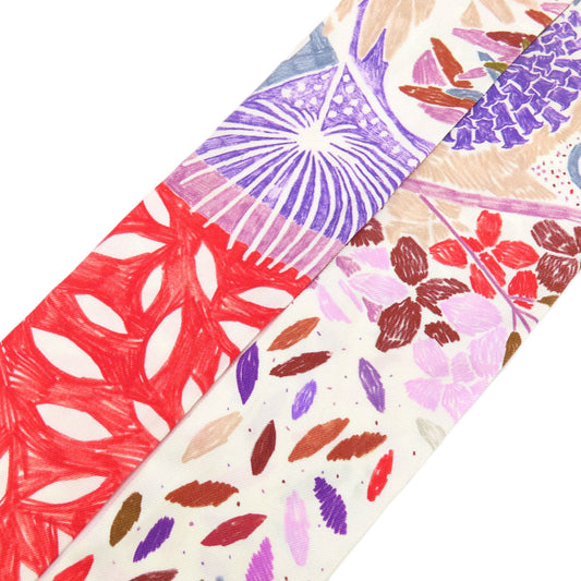 HERMES scarf silk Red Twilly Women  d