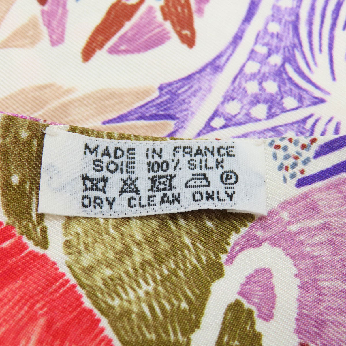HERMES scarf silk Red Twilly Women  d