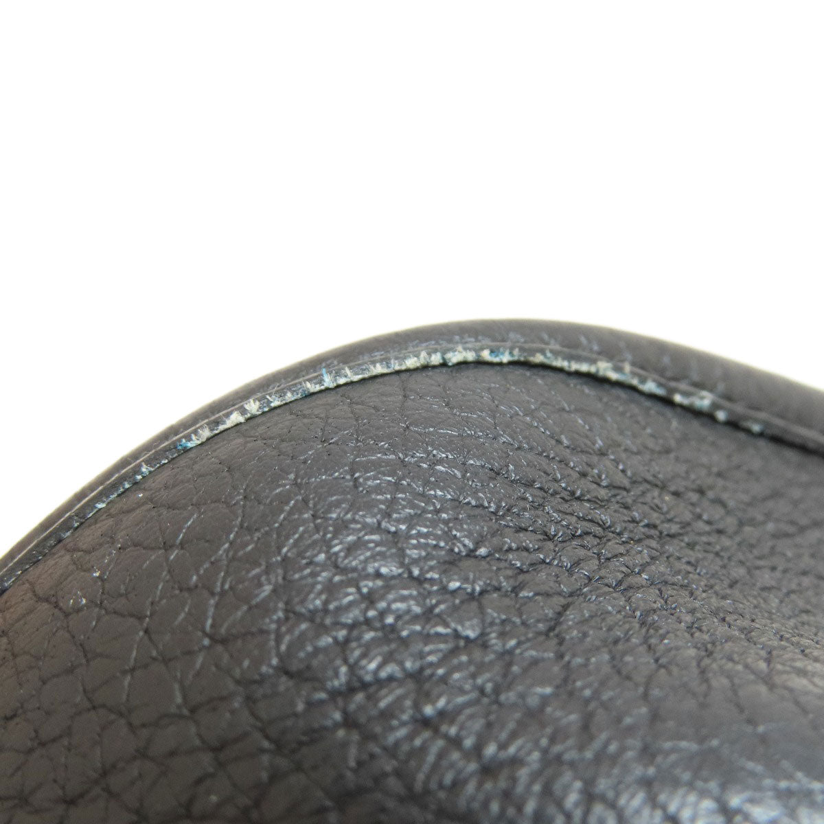 HERMES Shoulder Bag Taurillon Clemence black Evelyn TPM Black Gold Metal Women  d