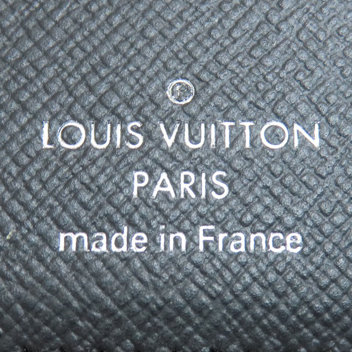 LOUIS VUITTON Bifold Wallet M62045 Taiga Leather black Portefeuille Amerigo NM mens  d