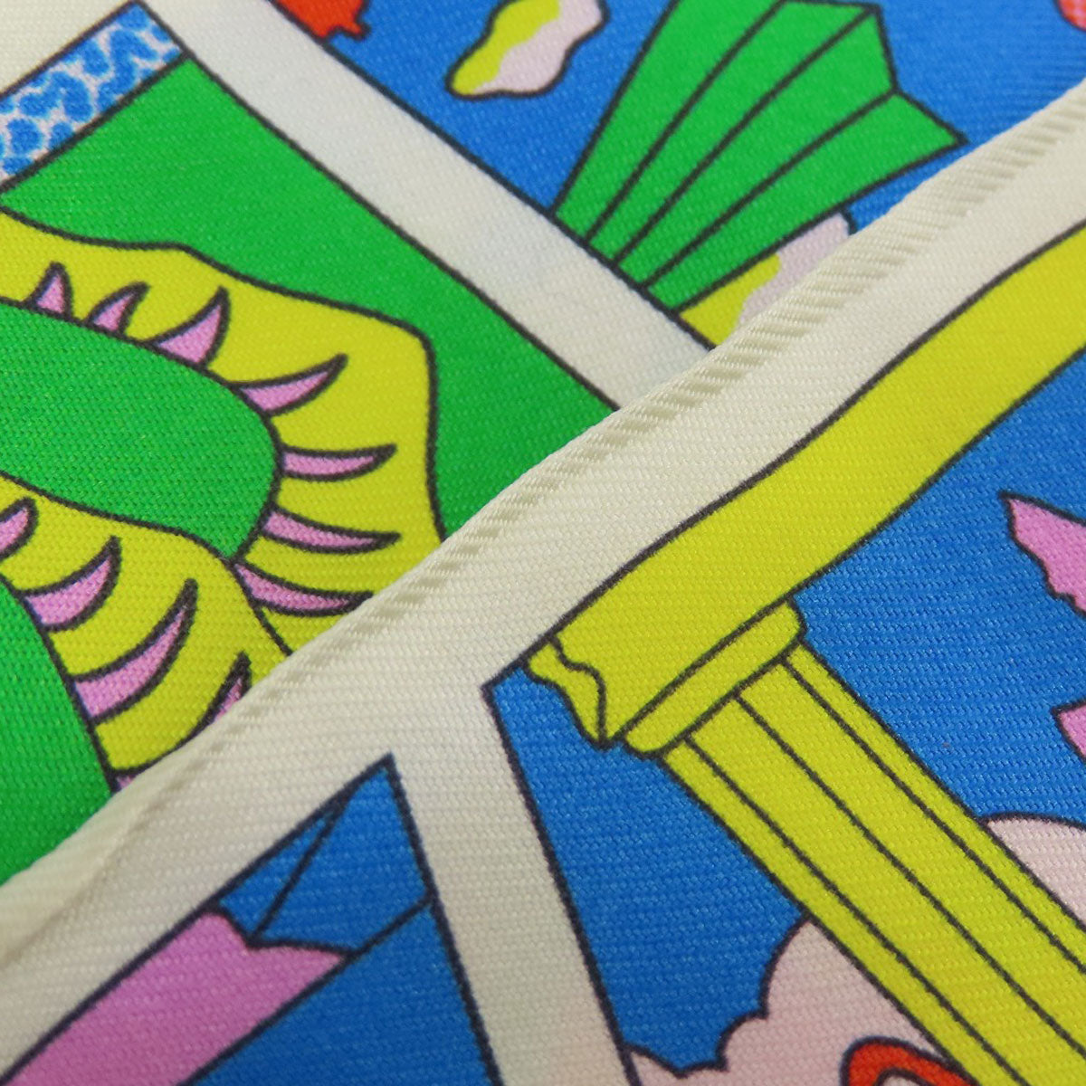 HERMES scarf silk white Twilly Women  d