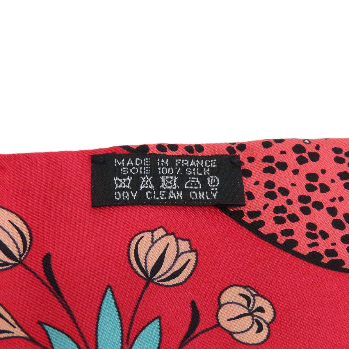HERMES scarf silk Red Twilly Women  d