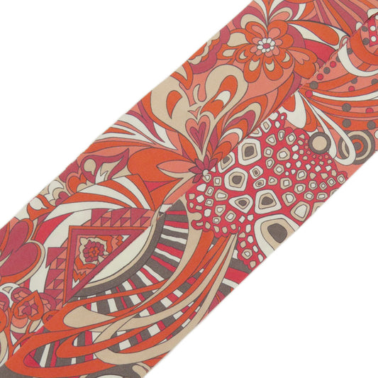 HERMES scarf silk Red Twilly Women  d