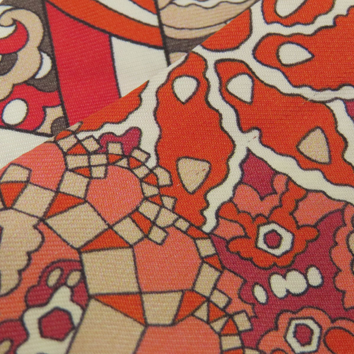 HERMES scarf silk Red Twilly Women  d
