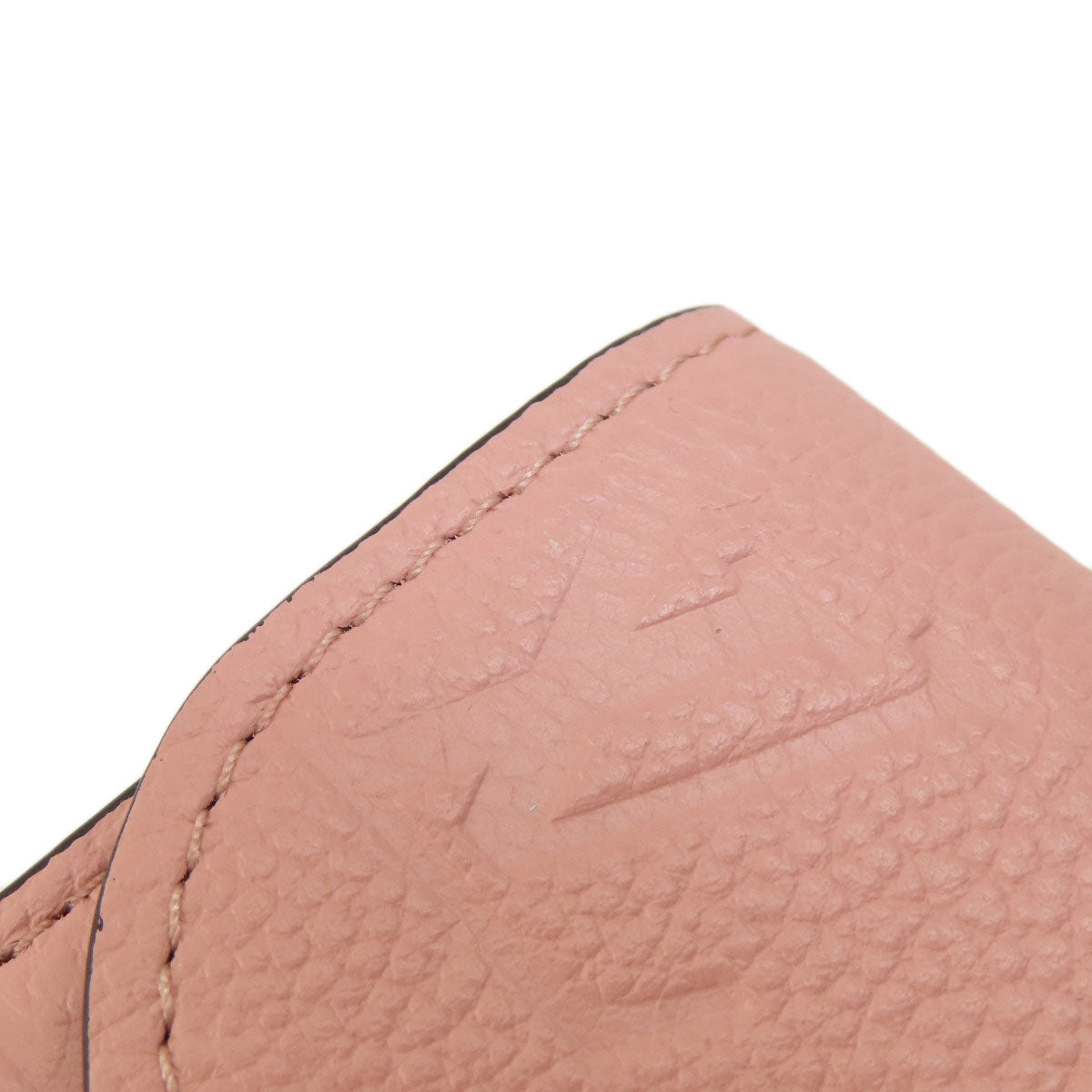 LOUIS VUITTON Coin case M81520 Ann Platt pink Portomone Rosali Rose Poodle Women  d