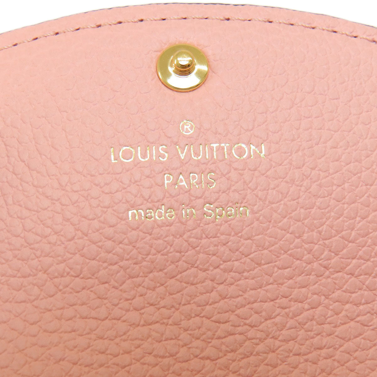 LOUIS VUITTON Coin case M81520 Ann Platt pink Portomone Rosali Rose Poodle Women  d