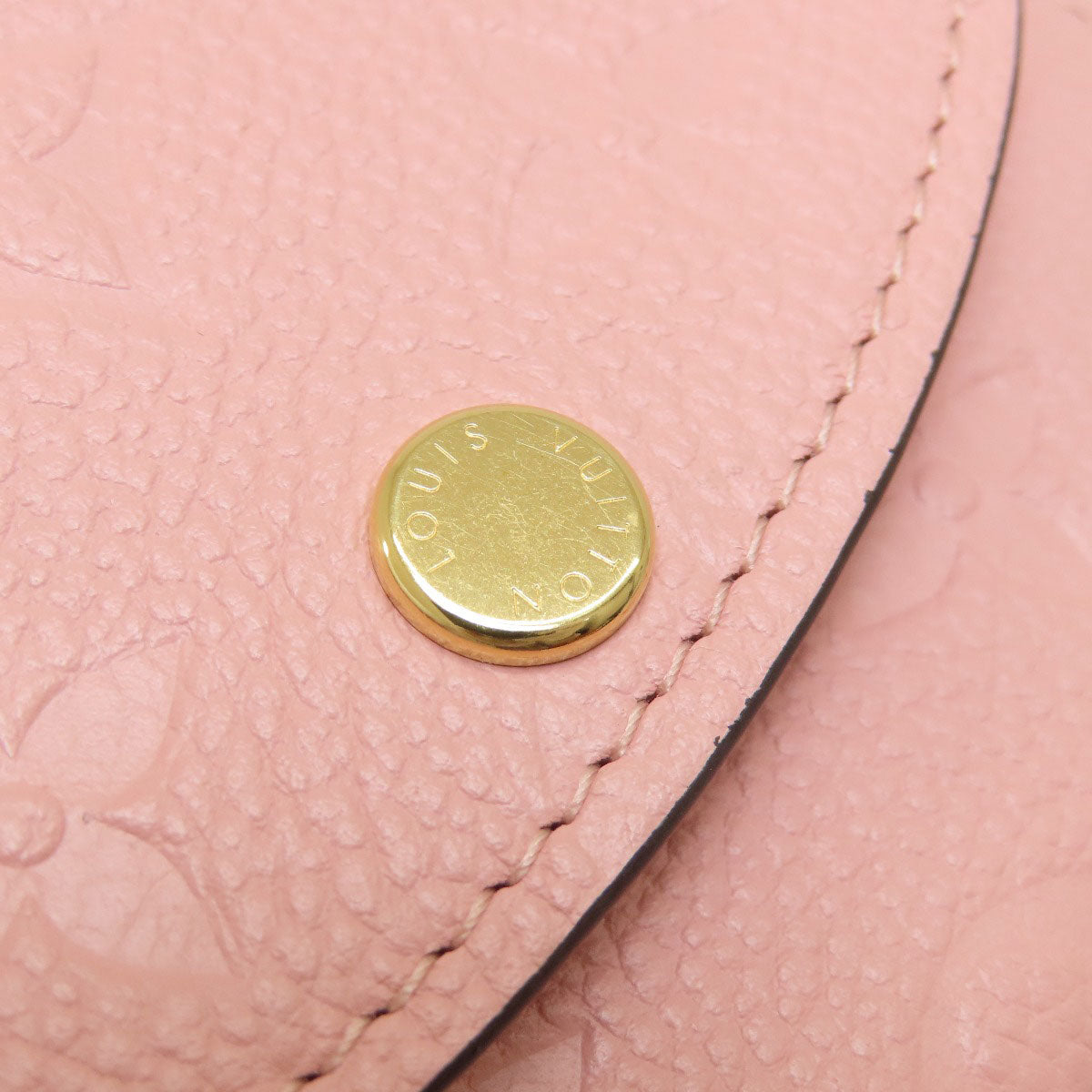 LOUIS VUITTON Coin case M81520 Ann Platt pink Portomone Rosali Rose Poodle Women  d