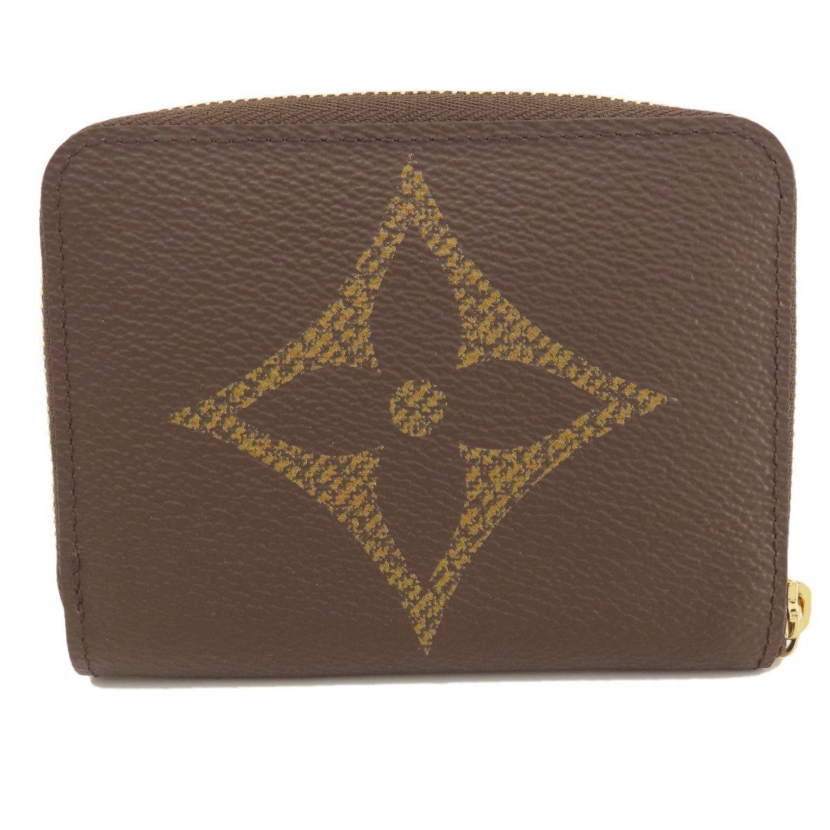 LOUIS VUITTON Coin case M67690 Giant monogram canvas Brown Zippy Coin Purse Monogram Giant Women  d