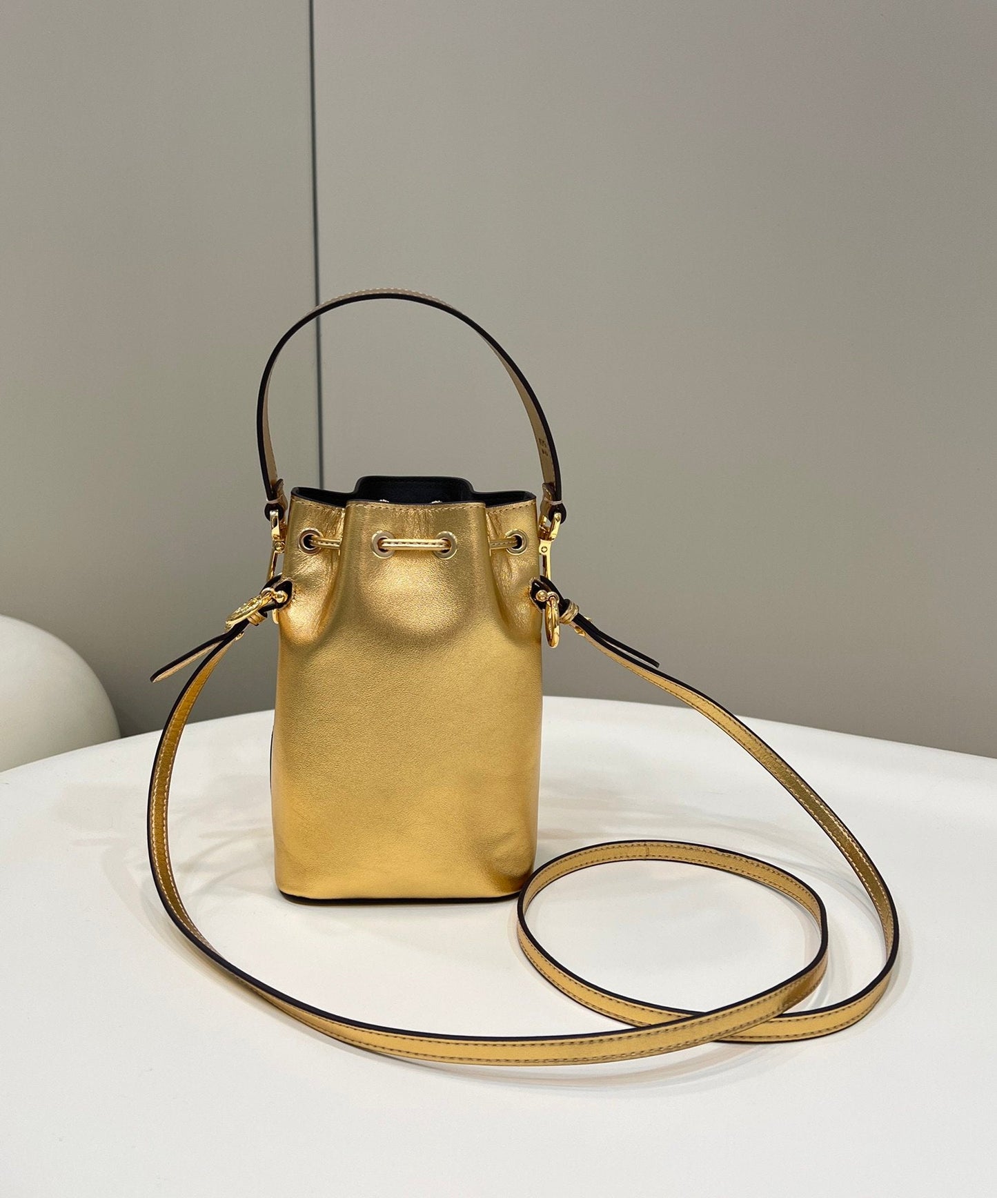 Top QualityTop Quality Mon Tresor Gold For Women, Women’s Handbags, Shoulder And Crossbody Bags 7in/18cm FF 8BS010AK61F1GNN