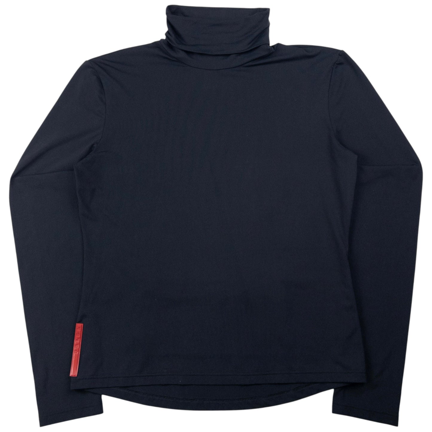Prada Sport Long Sleeve Turtleneck Top Womens Size M