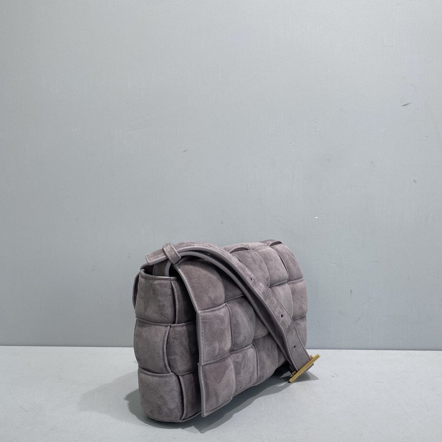 Top Quality Padded Cassette Gray, For Women, Women’s Bags 10.2in/26cm