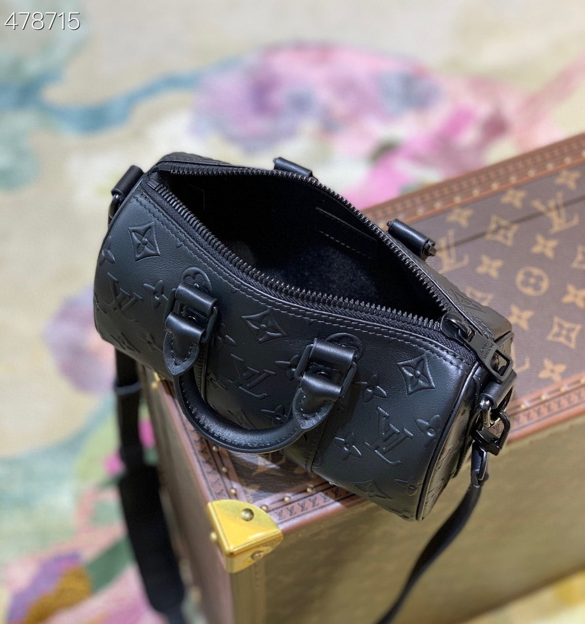 Top Quality Keepall XS Monogram Seal Black For Women,  Shoulder And Crossbody Bags 8.3in/21cm Top Quality M57960
