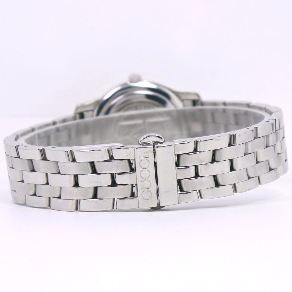 GUCCI Watches Quartz 5500L Stainless Steel Silver Silver dial Women  d