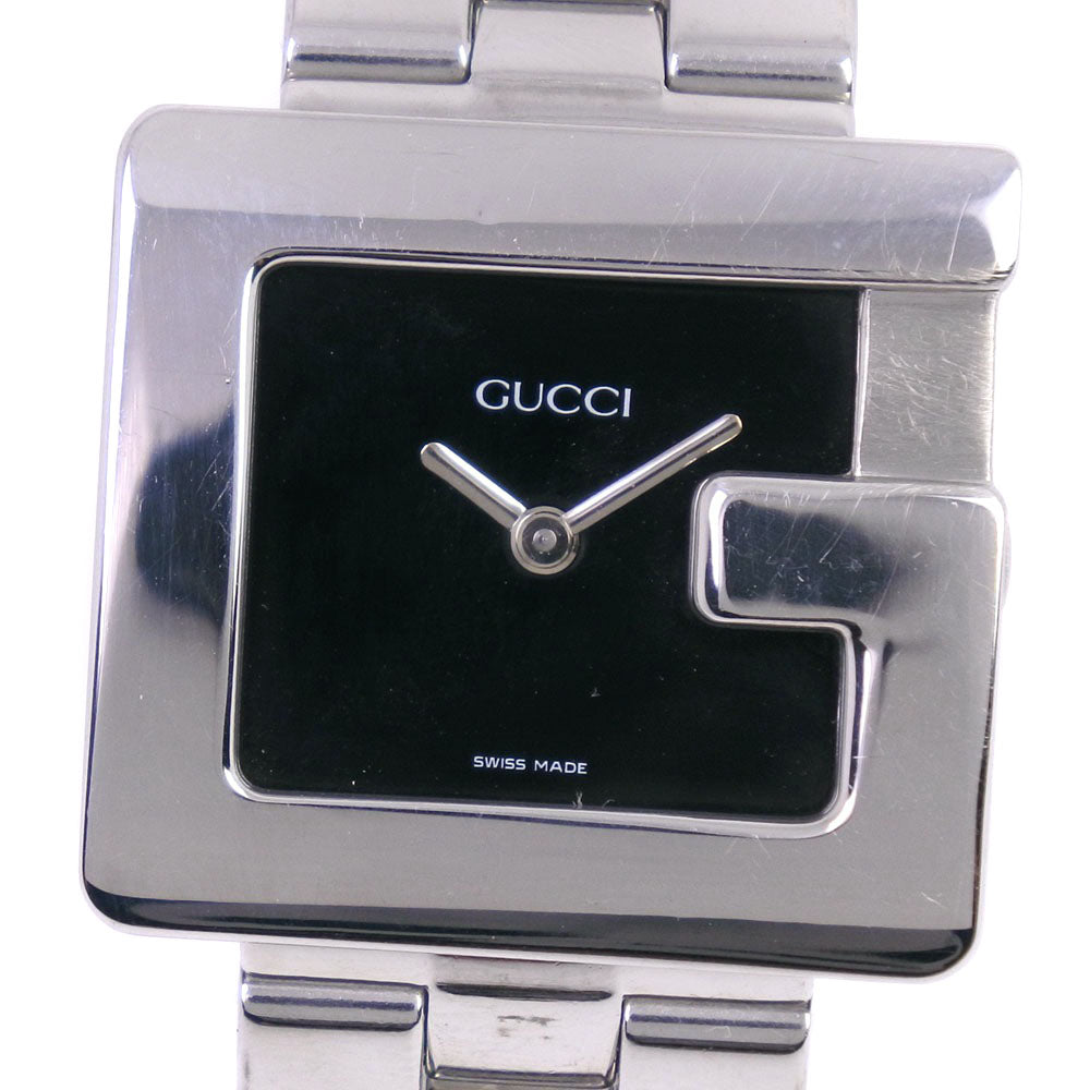 GUCCI Watches Quartz 3600J Stainless Steel black black dial Women