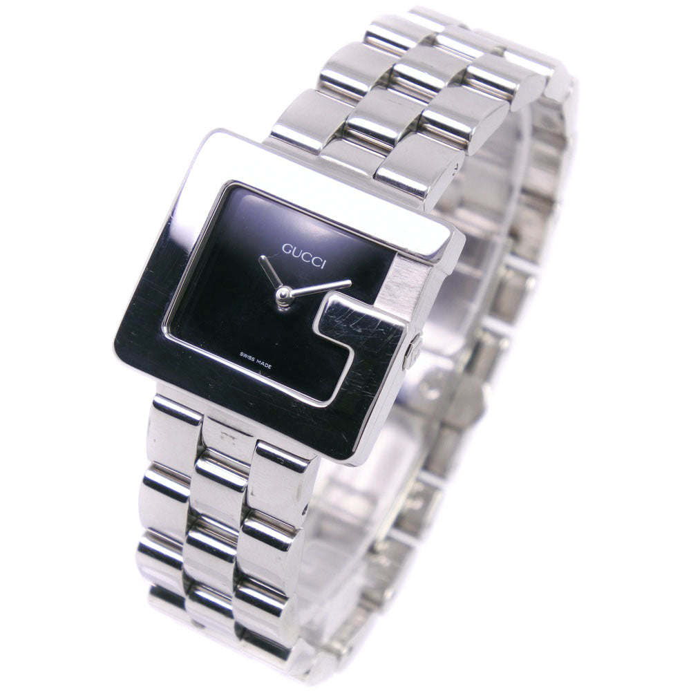 GUCCI Watches Quartz 3600J Stainless Steel black black dial Women