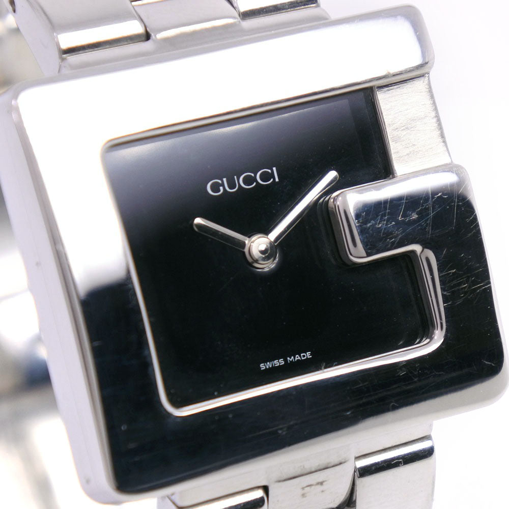 GUCCI Watches Quartz 3600J Stainless Steel black black dial Women