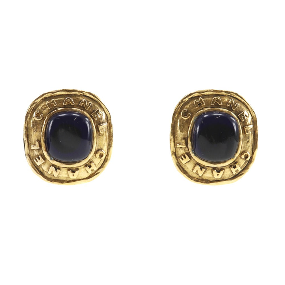 Chanel   Color Stone Earrings