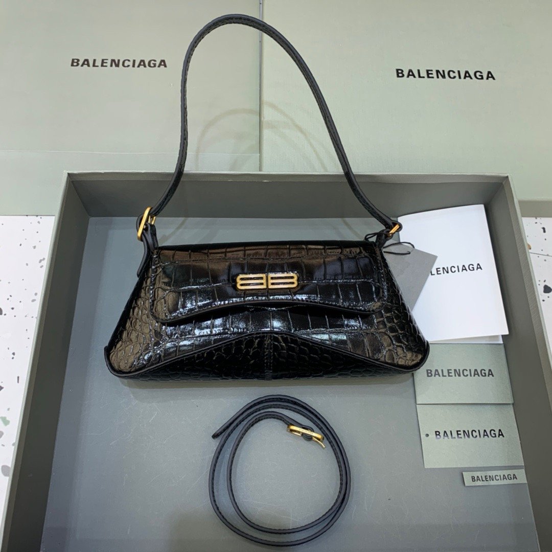 Top Quality XX Small Flap Bag Box Black, For Women,  Bags 10.6in/27cm 6956452108X1000