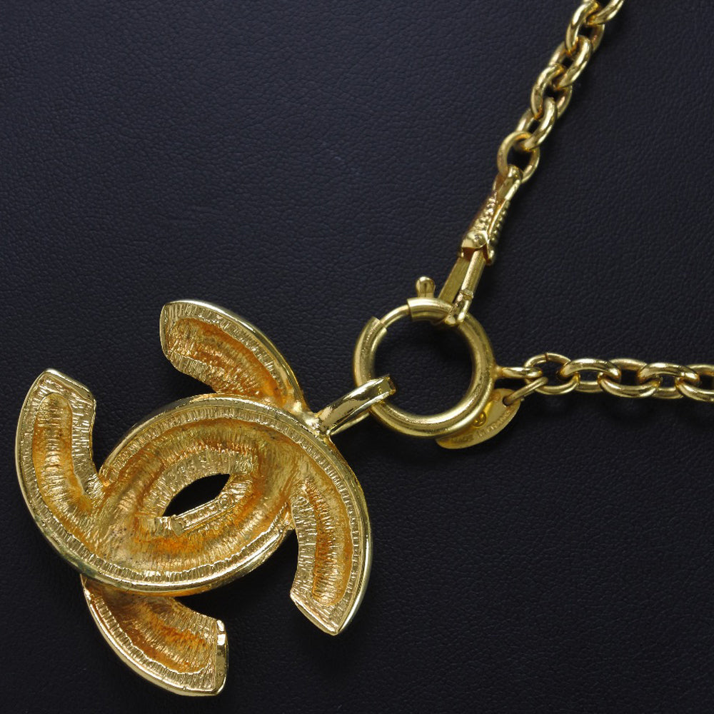 Chanel Coco Mark Matelasse Necklace
