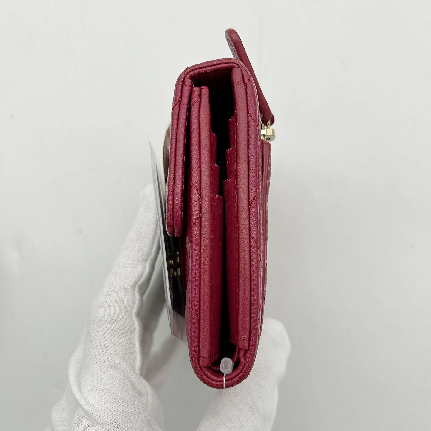 Chanel Small Flap Wallet in Pink Leather ch7868bs