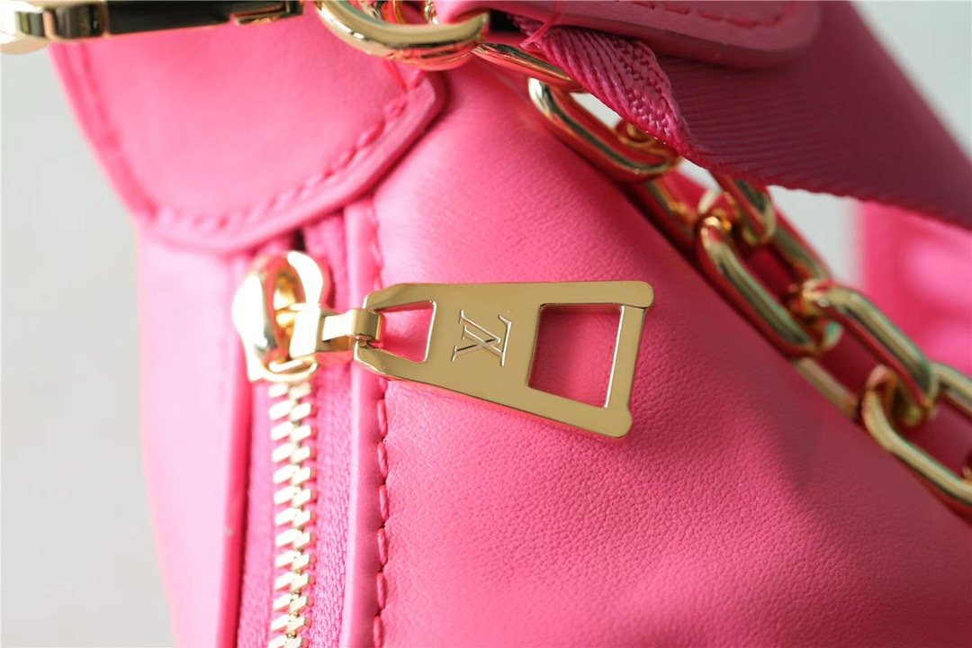 Top Quality Over The Moon Bag Handbags For Women In Dragon Fruit Pink 10.8in/28cm Top Quality M59915